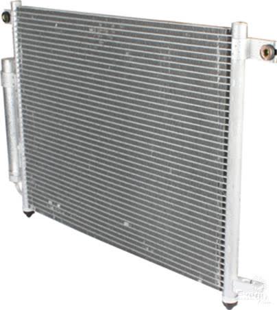 Hanon System HCC Air Conditioning Condenser Parallel Flow Pad Inlet/outlet CNX158 AIR CONDITIONING CONDENSER HANON SYSTEM - Micks Gone Bush