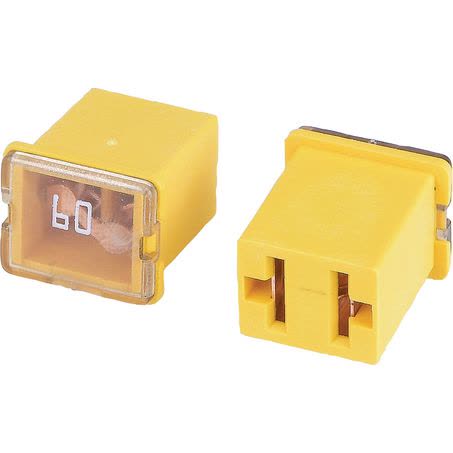 OEX Fusible Link Low Profile Female J Case 60A Yellow Pack Of 5 Part No. ACX1819 FUSIBLE LINK OEX - Micks Gone Bush