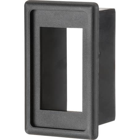 Narva Switch Mounting Panel – Single Switch, 52 X 27.5MM Opening, Part No. 63180BL SWITCH MOUNT/ PANEL NARVA - Micks Gone Bush