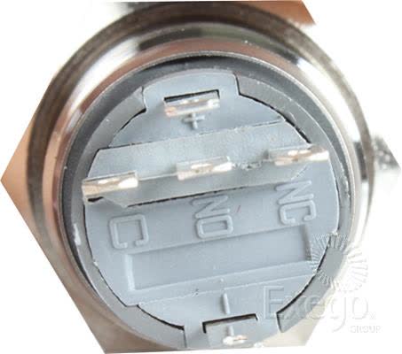 OEX Push Button Switch On/off Spst 12V Blue Illuminated 5A ACX3692BL SWITCH OEX - Micks Gone Bush