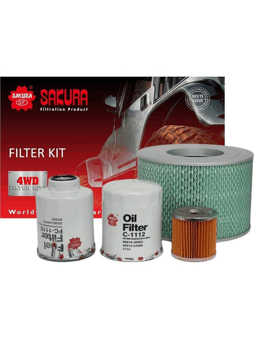 Sakura 4x4 Filter Service Kit K-11030 Sakura - Micks Gone Bush