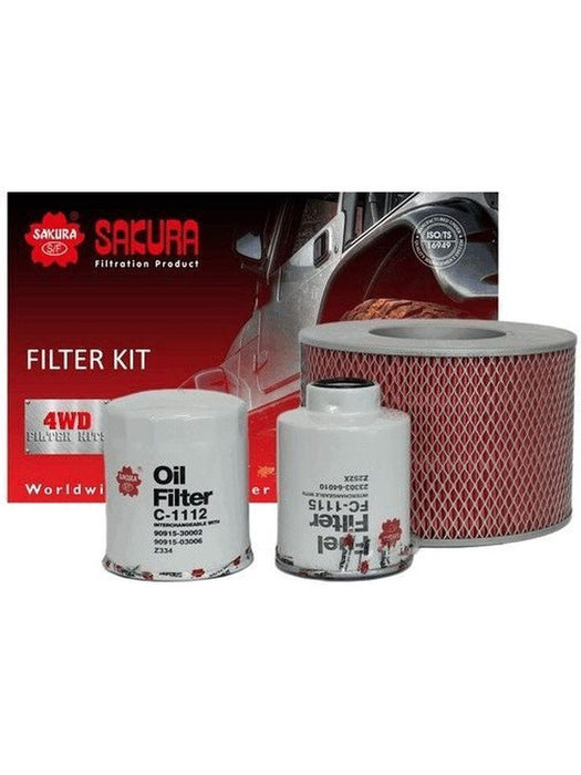Sakura 4x4 Filter Service Kit K-11040 Sakura - Micks Gone Bush
