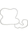 Mahle Water Pump Gasket 0.305 in Thick Rubber Black Mopar Gen III Hemi K33718 Water Pump Gaskets Mahle - Micks Gone Bush