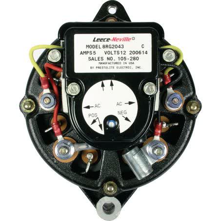 Prestolite Alternator 12V 90A 110-602 New Single Leg Internal Regulator ALTERNATOR PRESTOLITE - Micks Gone Bush