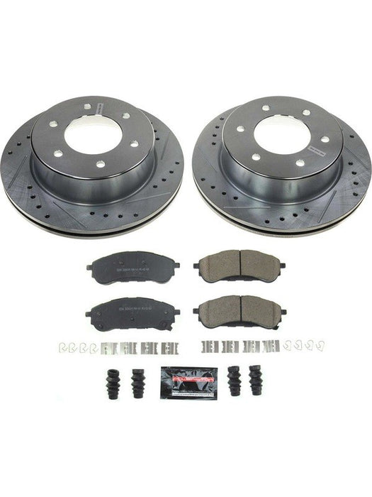 Power Stop Z23 Evolution Sport Brake Upgrade Kit Rotor and Pad Combo K8430 POWERSTOP - Micks Gone Bush