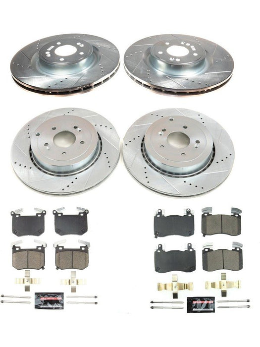 Power Stop Z23 Evolution Sport Brake Upgrade Kit Rotor and Pad Combo K8510 POWERSTOP - Micks Gone Bush