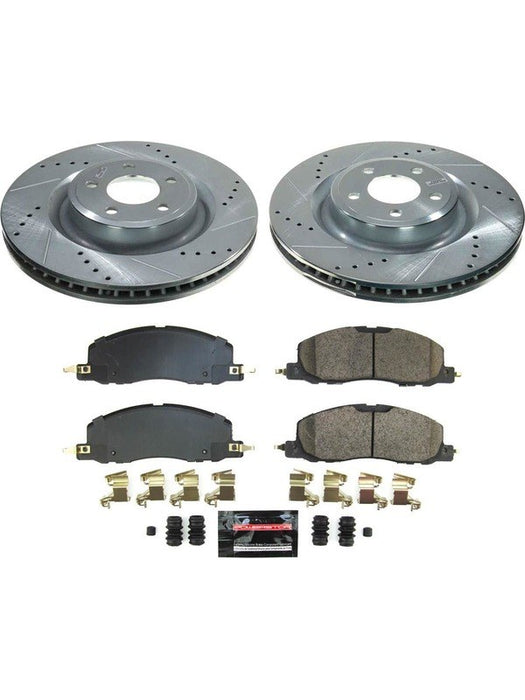 Power Stop Z23 Evolution Sport Brake Upgrade Kit Rotor and Pad Combo K8672 POWERSTOP - Micks Gone Bush