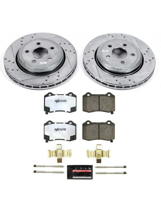 Power Stop Z36 Truck and Tow Brake Upgrade Kit Rotor and Pad Combo K8758-36 POWERSTOP - Micks Gone Bush
