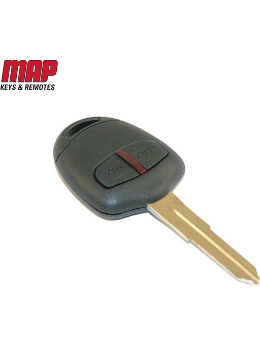 MAP Complete Remote 2 Button L/H Cut Key Blank 4D61 Transponder Chip KF373 MAP - Micks Gone Bush