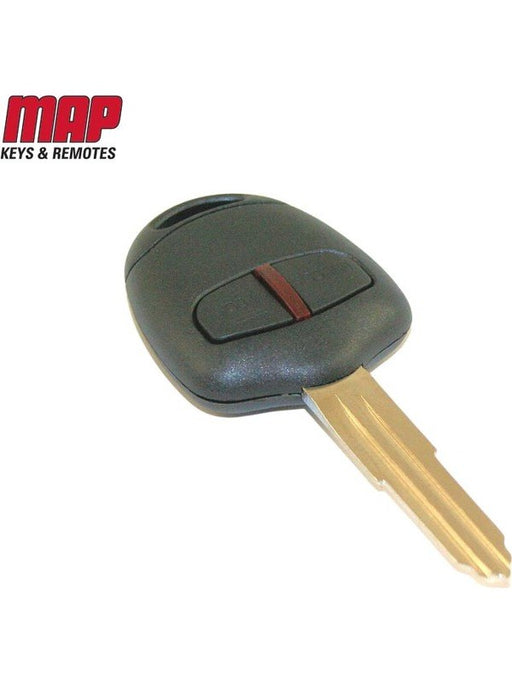 MAP Complete Remote 2 Button R/H Cut Key Blank Id46 Transponder Chip KF374 MAP - Micks Gone Bush