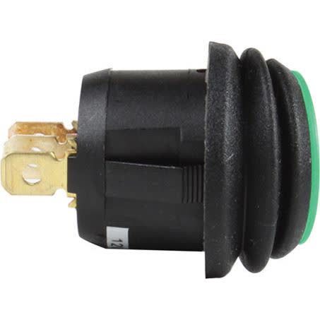 Narva Rocker Switch Off/on Spst Green LED 20A 12V Part No. 62038BL SWITCH NARVA - Micks Gone Bush