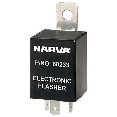 Narva Electronic Flasher 12V 3 Pin Part No. 68233BL FLASHER UNIT NARVA - Micks Gone Bush