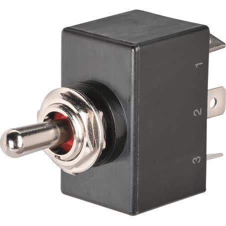 Narva Waterproof Heavy Duty Toggle Switch Momentary On/off/momentary On Dpdt 25A 12V 60295BL SWITCH NARVA - Micks Gone Bush