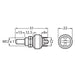 Hella Stop Lamp Switch On Mom Off Spst 5A 12V Part No. 4570 SWITCH HELLA - Micks Gone Bush