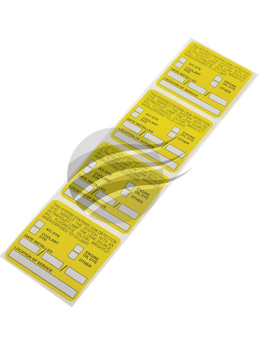 Jayair Label Fluoro Uv Dye Added Universal Pack 25 LB0057 Jayair - Micks Gone Bush