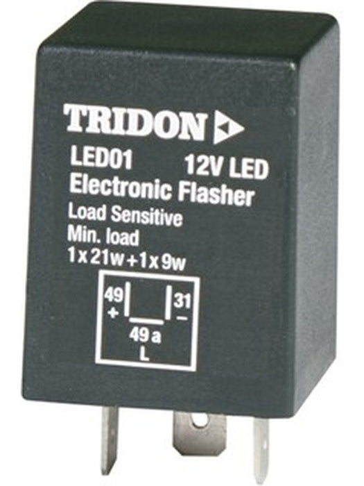Tridon LED Electronic Flasher LED01 Tridon - Micks Gone Bush