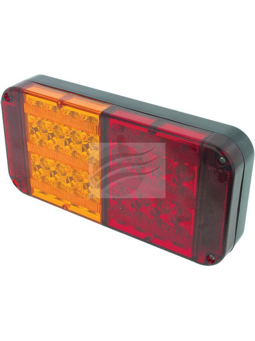 Jaylec LED Stop/Tail/Indicator Lamp 10-30V W/Reflector Black Dual LS9085 Turn Signals Jaylec - Micks Gone Bush