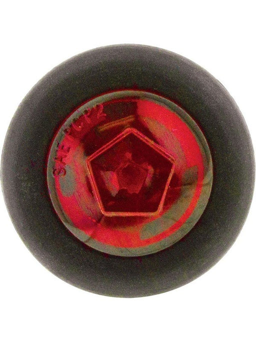 Jaylec LED Red Rear Position Marker Lamp 12V with Rubber Housing 28mm LS9127 Marker Light Assemblies Jaylec - Micks Gone Bush