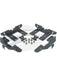 Jaylec Adjustable Mounting Bracket For Razor LED Lightbars Metal LS9147 LED Lights Jaylec - Micks Gone Bush