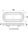 Jaylec LED Mini Lightbar 12/24V Permanent Lens 21X [ref Narva 85014A] LS9610 Light Bars Jaylec - Micks Gone Bush