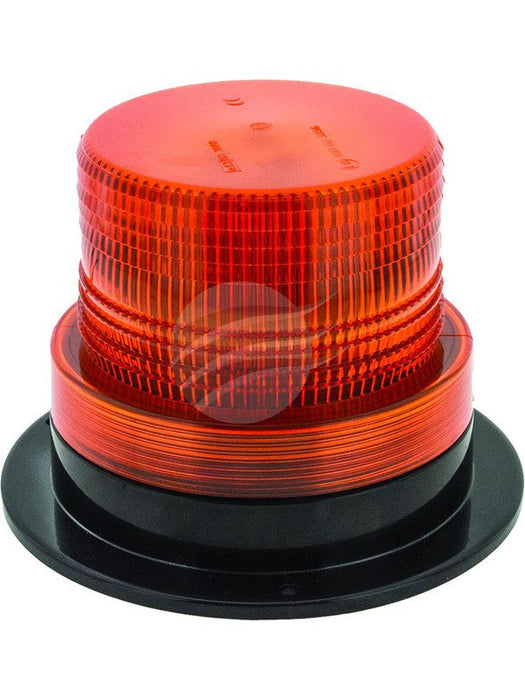 Jaylec LED Amber Rotating Beacon 12-80V 3 Bolt Mount Alloy Base Short LS9785 Emergency and Warning Lights Jaylec - Micks Gone Bush
