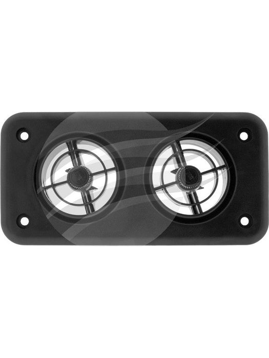 Denso Louvre Double Eyeball Black LV0121 Denso - Micks Gone Bush