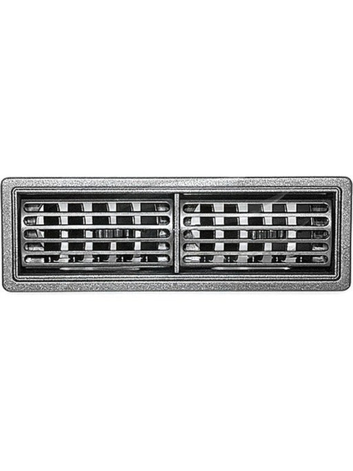 Jayair Louvre Rectangle With 2 Vents Black LV1006 Jayair - Micks Gone Bush