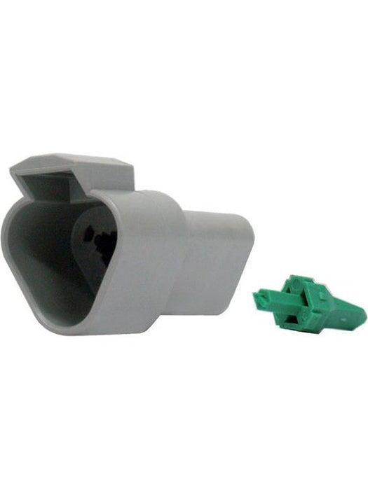 Deutsch DT 3 Way Socket & Wedge Kit Pack Of 5 LV2022 Electrical Connectors Deutsch - Micks Gone Bush