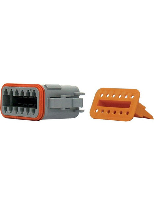 Deutsch DT 12 Way Plug & Wedge Kit Pack Of 2 LV2031 Electrical Connectors Deutsch - Micks Gone Bush