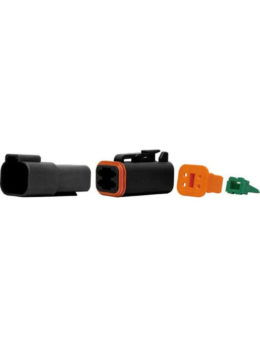 Deutsch DT Series Cat Spec 4 Way Kit Black Housings LV2034 Electrical Connectors Deutsch - Micks Gone Bush