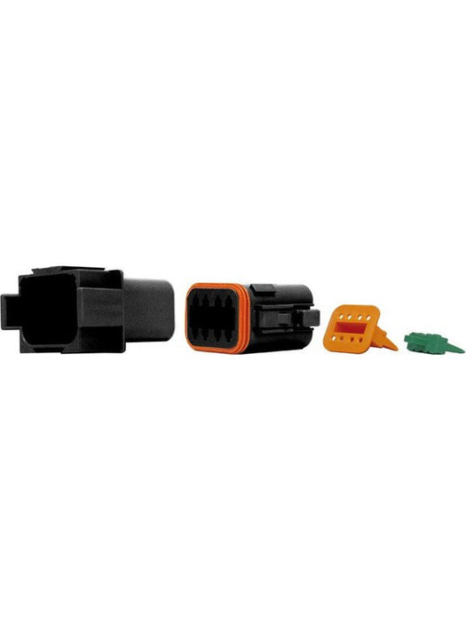 Deutsch DT Series Cat Spec 8 Way Kit Black Housings LV2036 Electrical Connectors Deutsch - Micks Gone Bush
