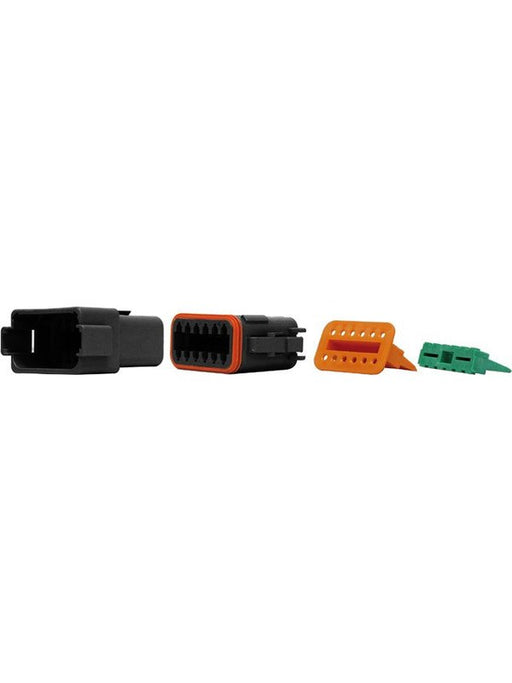 Deutsch DT Series Cat Spec 12 Way Kit Black Housings LV2037 Electrical Connectors Deutsch - Micks Gone Bush