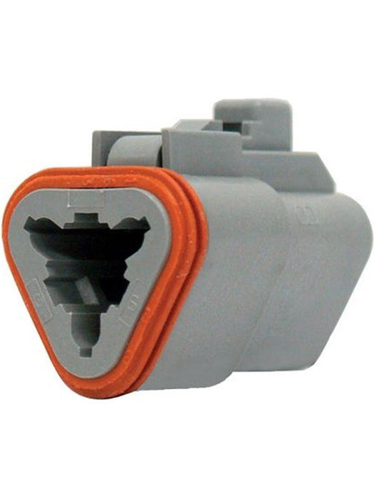 Deutsch 3 Way Plug 10 Pack Dt06-3S-10 LV2047 Electrical Connectors Deutsch - Micks Gone Bush