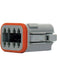 Deutsch 8 Way Plug 10 Pack Dt06-8S-10 LV2059 Electrical Connectors Deutsch - Micks Gone Bush