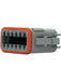Deutsch 12 Way Plug 10 Pack Dt06-12S-10 LV2063 Electrical Connectors Deutsch - Micks Gone Bush
