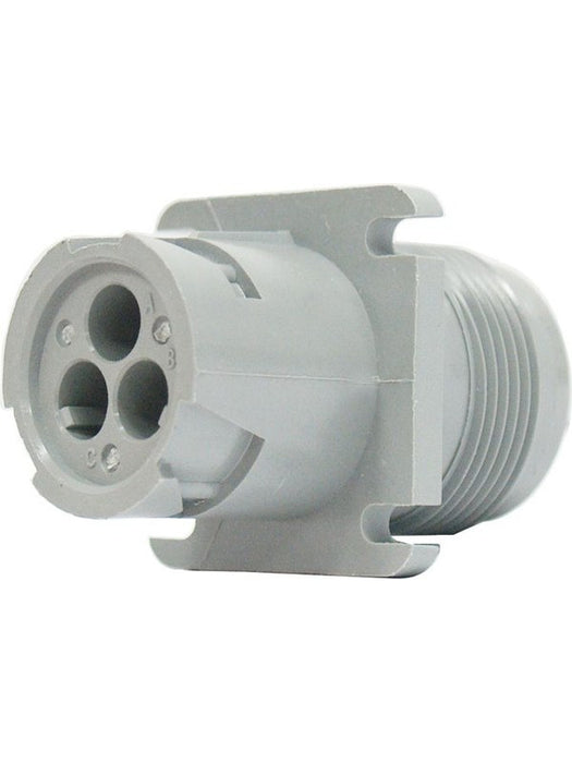 Deutsch 3 Way Bulk Head Plug Hd10-3-96P LV2100 Electrical Connectors Deutsch - Micks Gone Bush