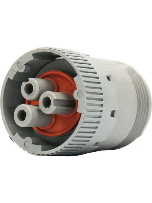 Deutsch 3 Way Bulk Head Socket Hd16-3-96S LV2101 Electrical Connectors Deutsch - Micks Gone Bush