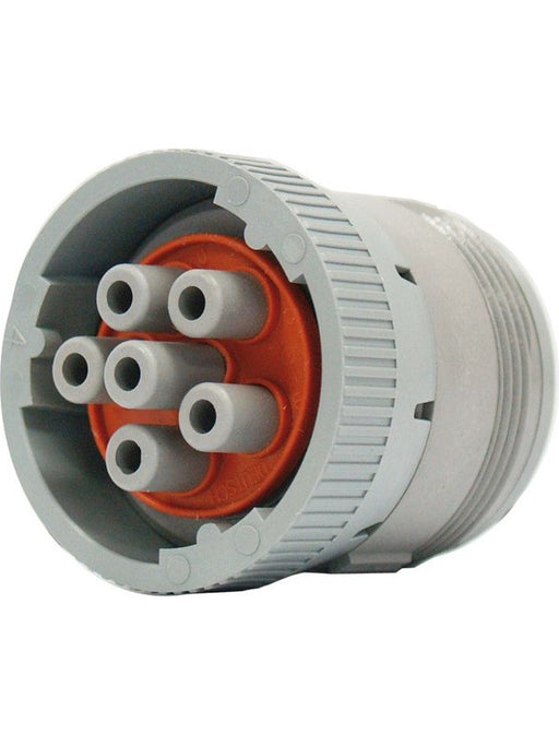 Deutsch 6 Way Bulk Head Socket Hd16-6-96S LV2104 Electrical Connectors Deutsch - Micks Gone Bush