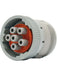 Deutsch 6 Way Bulk Head Socket Hd16-6-96S LV2104 Electrical Connectors Deutsch - Micks Gone Bush