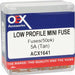 OEX Low Profile Mini Blade Fuse 5A Tan Pack Of 50 ACX1641 FUSE OEX - Micks Gone Bush