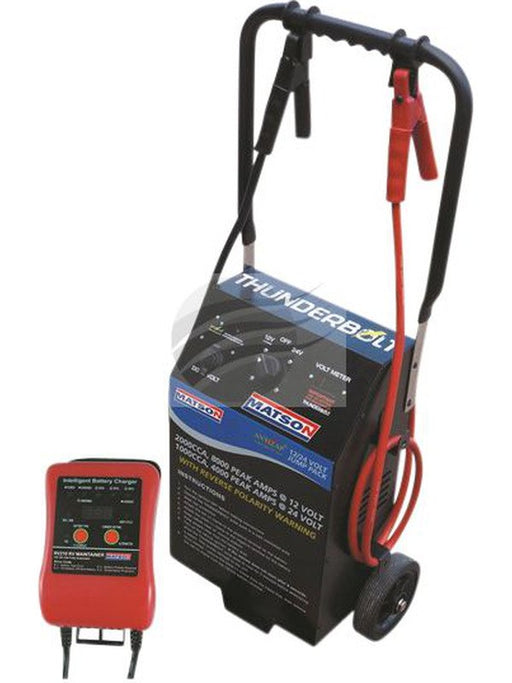 Matson Thunderbolt Jumpstart Pack 12/24V 2000Cca 8,000A Peak At 12V MA8000 Matson - Micks Gone Bush