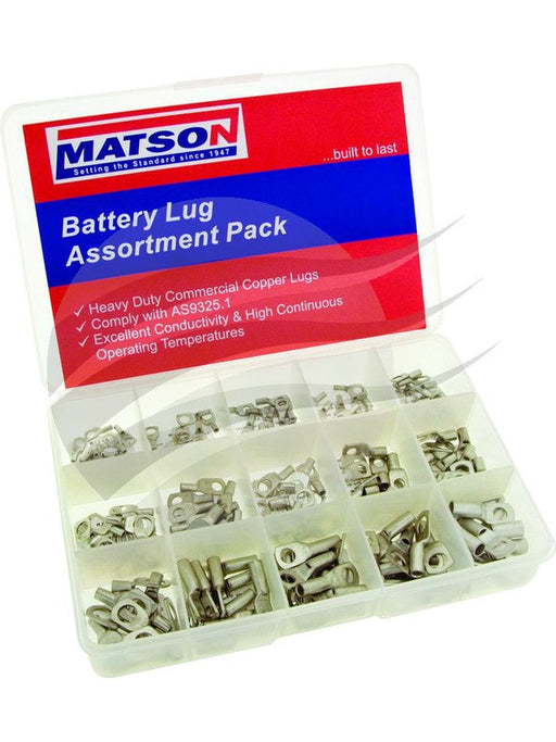 Matson Batt Lug Assortment Kit 150 Pc Light Duty Lug Kit MAGPL1 Matson - Micks Gone Bush