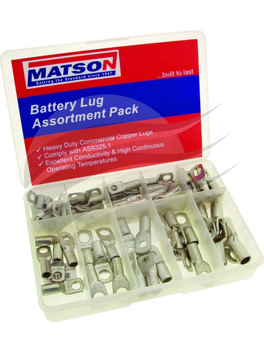 Matson Battery Lug Assortment Kit 75 Piece Heavy Duty Lug Kit MAGPL2 Matson - Micks Gone Bush