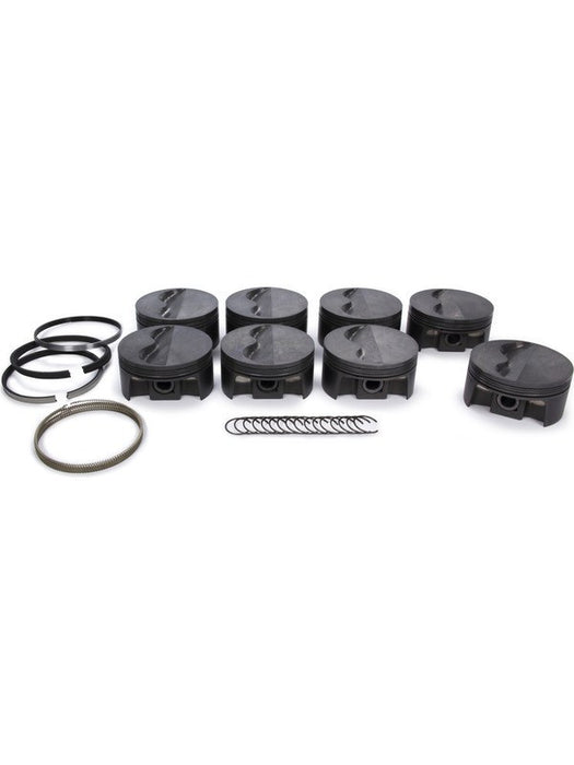Mahle Pistons Engine Piston Kit, 362ci, 4.060bore, 3.5stroke, 6.0ro (197726860) MAH197726860 Mahle - Micks Gone Bush