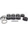 Mahle Pistons Piston PowerPak Domed Forged 4.165 in Bore 1.0 x 1.0 (197754565) MAH197754565 Mahle - Micks Gone Bush