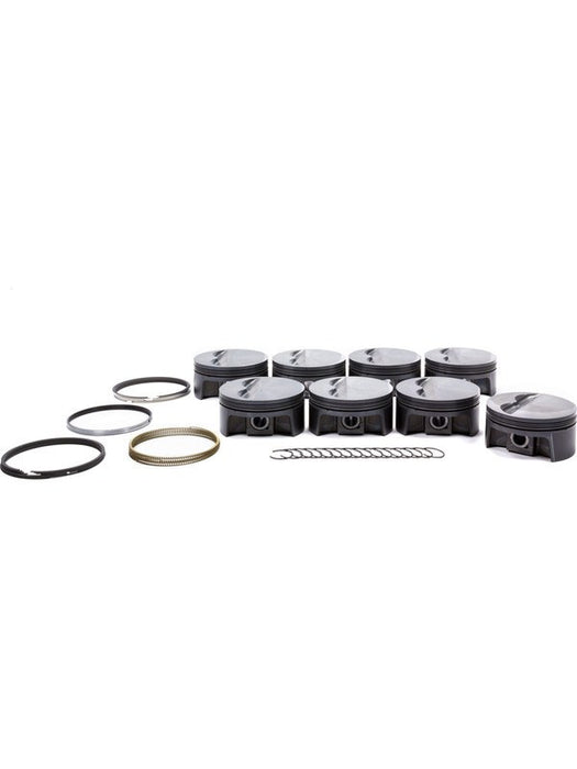 Mahle Pistons Piston and Ring PowerPak Forged 4.155 in Bore 1.0 x 1 (930200455) MAH930200455 Mahle - Micks Gone Bush