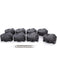 Mahle Pistons Piston Elite Sportsman Forged 4.610 in Bore 0.043 x 0 (930239310) MAH930239310 Mahle - Micks Gone Bush