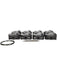 Mahle Pistons Piston Elite Sportsman Forged 4.600 in Bore 0.043 x 0 (930239500) MAH930239500 Mahle - Micks Gone Bush