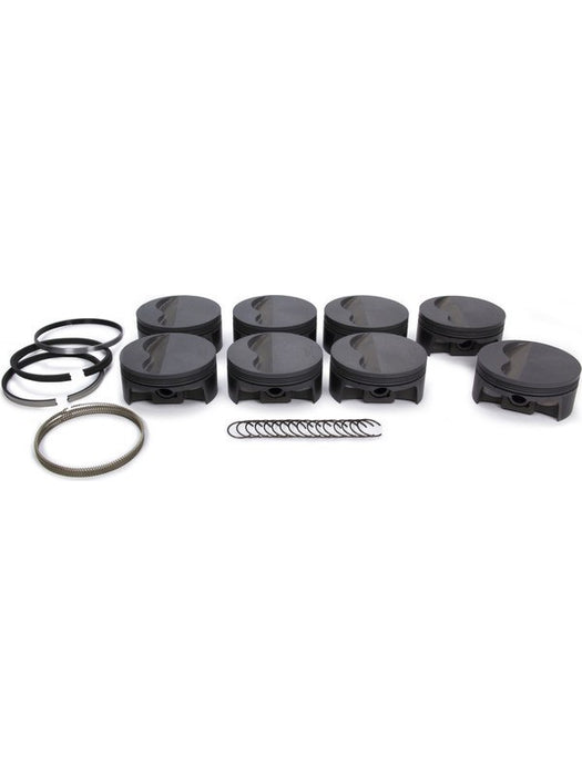 Mahle Pistons Piston PowerPak Flat Top Forged 4.125 in Bore 1.0 x 1 (930244825) MAH930244825 Mahle - Micks Gone Bush