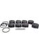 Mahle Pistons Piston PowerPak Flat Top Forged 4.125 in Bore 1.0 x 1 (930244825) MAH930244825 Mahle - Micks Gone Bush
